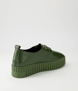 BRENDA DJ KHAKI KHAKI SOLE PATENT LEATHER
