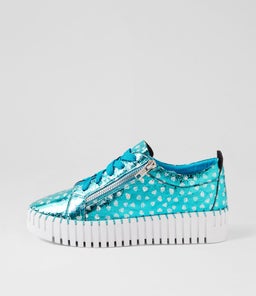 BUMP DJ AQUA HOLOGRAM LEATHER