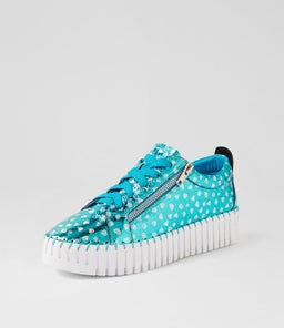 BUMP DJ AQUA HOLOGRAM LEATHER