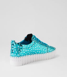BUMP DJ AQUA HOLOGRAM LEATHER