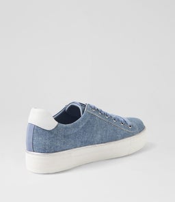 FINNI DJ BLUE DENIM WHITE SOLE MULTI