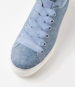 FINNI DJ BLUE DENIM WHITE SOLE MULTI