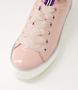 FINNI DJ PINK WHITE SOLE PATENT MULTI