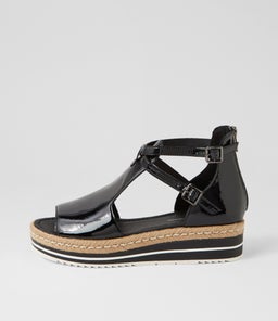 ALEXYS DJ BLACK PATENT LEATHER