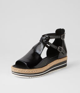 ALEXYS DJ BLACK PATENT LEATHER