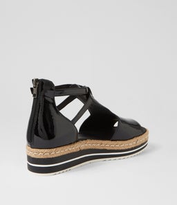 ALEXYS DJ BLACK PATENT LEATHER