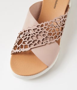 AUDRA DJ ROSE WHITE SOLE LEATHER