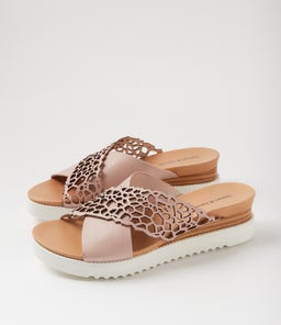 AUDRA DJ ROSE WHITE SOLE LEATHER