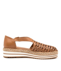 ERIKA DJ DK TAN LEATHER