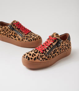 FROGGY DJ TAN LEOPARD BLACK MULTI