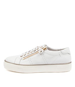 FROGGY DJ WHITE LEATHER
