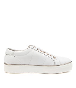 FROGGY DJ WHITE LEATHER