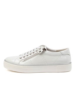 FROGGY DJ WHITE PATENT LEATHER