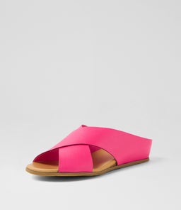 HARLI DJ HOT PINK LEATHER