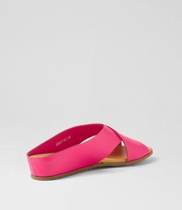 HARLI DJ HOT PINK LEATHER