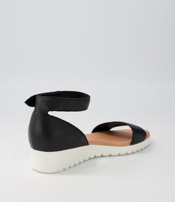 MAKALLY DJ BLACK WHITE SOLE LEATHER