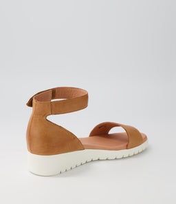 MAKALLY DJ DK TAN WHITE SOLE LEATHER