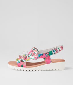 MALIKA DJ WHITE FLOWERMANIA LEATHER