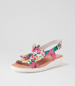 MALIKA DJ WHITE FLOWERMANIA LEATHER