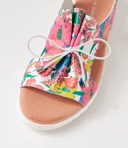 MALIKA DJ WHITE FLOWERMANIA LEATHER