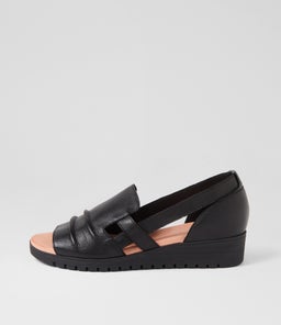 MAYAR DJ BLACK BLACK SOLE LEATHER