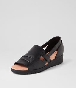 MAYAR DJ BLACK BLACK SOLE LEATHER