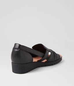 MAYAR DJ BLACK BLACK SOLE LEATHER
