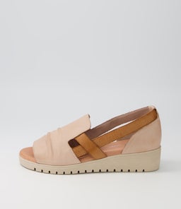 MAYAR DJ CAFE DK TAN NUDE SOLE LEATHER