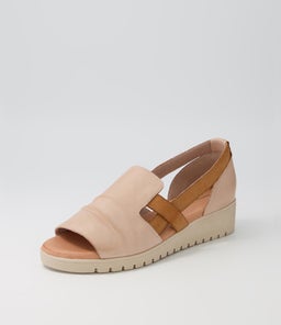 MAYAR DJ CAFE DK TAN NUDE SOLE LEATHER