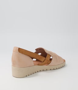MAYAR DJ CAFE DK TAN NUDE SOLE LEATHER