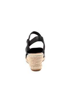 RIANA DJ BLACK NATURAL ROPE LEATHER