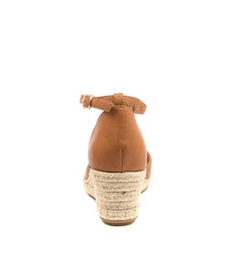 RYLEN DJ DK TAN NATURAL ROPE LEATHER