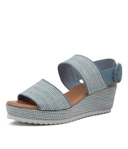 SULTANS DJ DENIM DENIM SPLICE WEAVE LEATHER