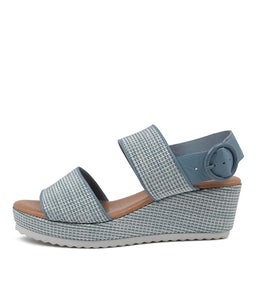 SULTANS DJ DENIM DENIM SPLICE WEAVE LEATHER
