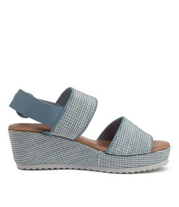 SULTANS DJ DENIM DENIM SPLICE WEAVE LEATHER