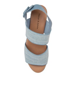 SULTANS DJ DENIM DENIM SPLICE WEAVE LEATHER