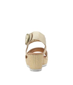 SULTANS DJ GOLD GOLD SPLICE WEAVE LEATHER