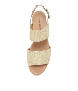 SULTANS DJ GOLD GOLD SPLICE WEAVE LEATHER