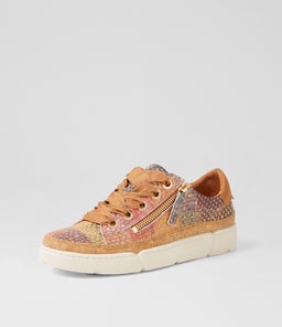 TORAYNE DJ AUTUMN MULTI DK TAN LEATHER MULTI