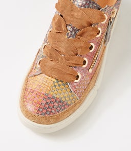 TORAYNE DJ AUTUMN MULTI DK TAN LEATHER MULTI