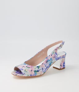 JIANAS DJ BLUE FLOWERS LEATHER