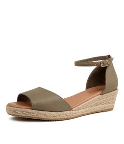 SKIP DJL KHAKI NATURAL ROPE LEATHER