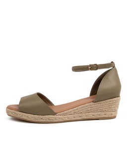 SKIP DJL KHAKI NATURAL ROPE LEATHER