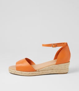 SKIP DJL BRIGHT ORANGE NATURAL ROPE LEATHER