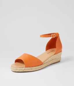 SKIP DJL BRIGHT ORANGE NATURAL ROPE LEATHER
