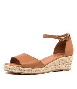 SKIP DJL DK TAN NATURAL ROPE LEATHER