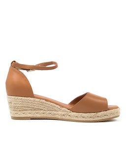 SKIP DJL DK TAN NATURAL ROPE LEATHER