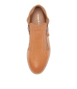 OHMY DJ DK TAN LEATHER