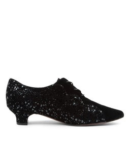 DIONES DJ BLACK BLACK SPARKLE SUEDE SUEDE