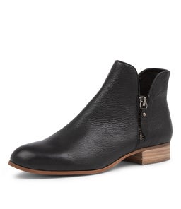 FAYE DJ BLACK NATURAL HEEL LEATHER